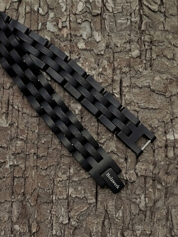Holzwerk Bracelet 'RIEGSEE' in Black