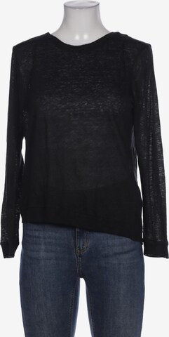 Majestic Filatures Langarmshirt S in Schwarz: predná strana