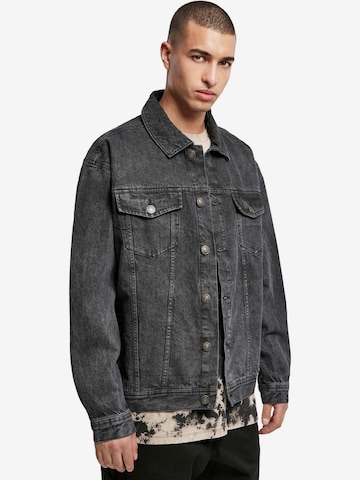 Urban Classics Between-Season Jacket in Black: front