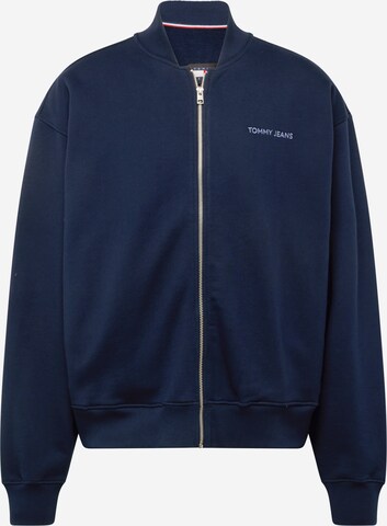 Tommy Jeans Sweatjacke in Blau: predná strana