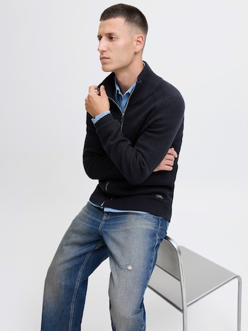 JACK & JONES Cardigan i blå