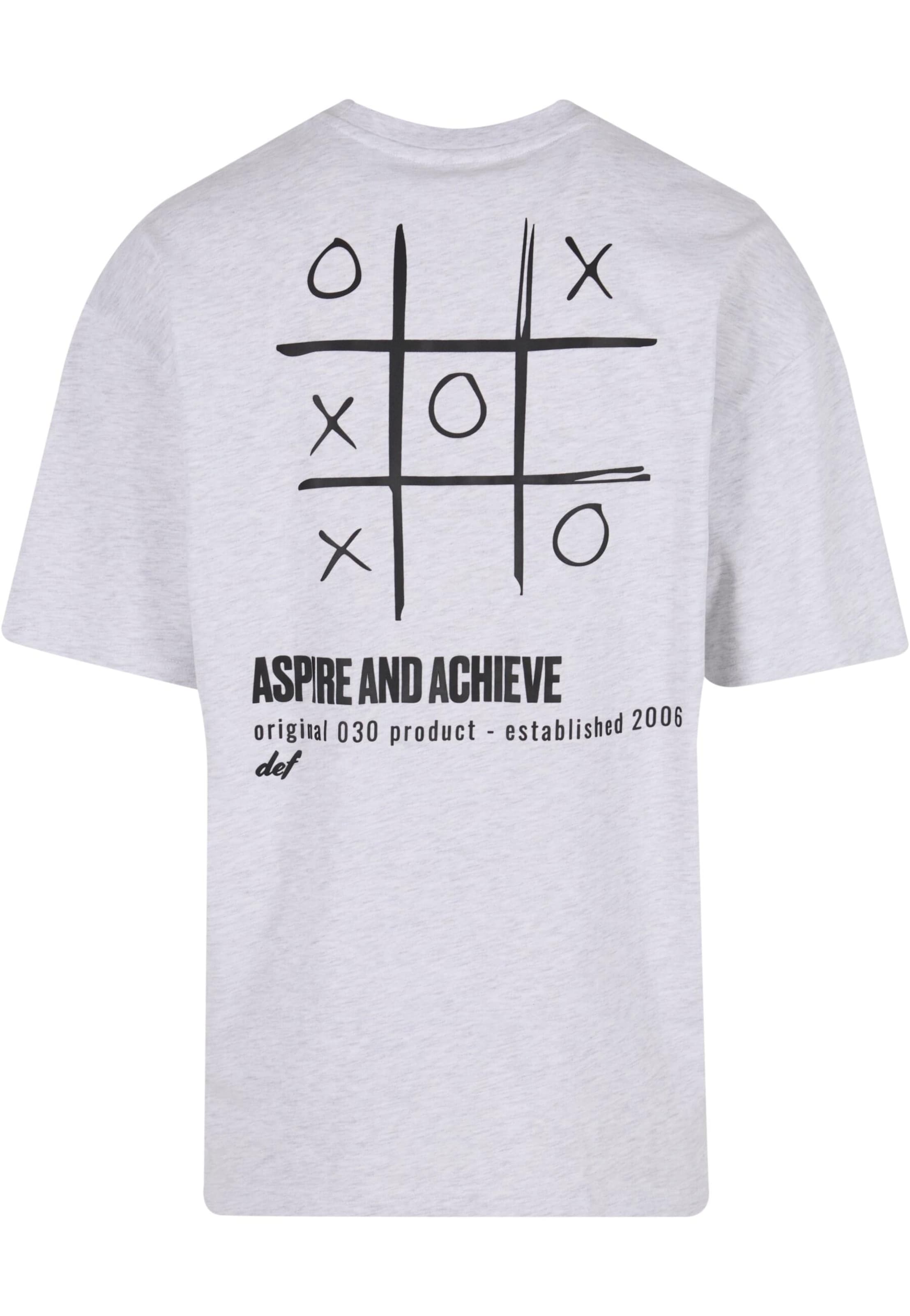 DEF - Camiseta 'Tictactoe' en gris