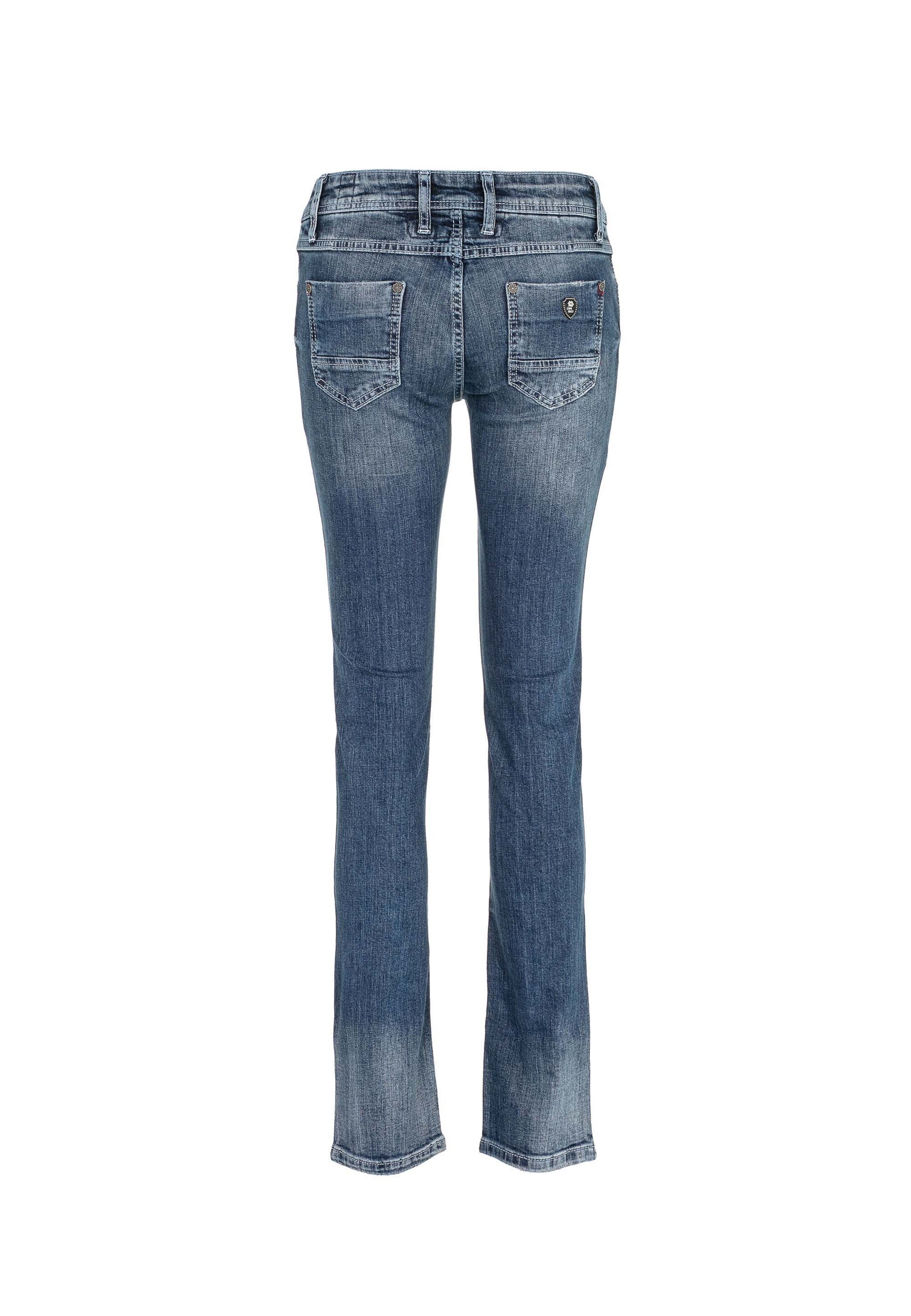 CIPO & BAXX Slimfit Jeans 'WD364' in Blauw