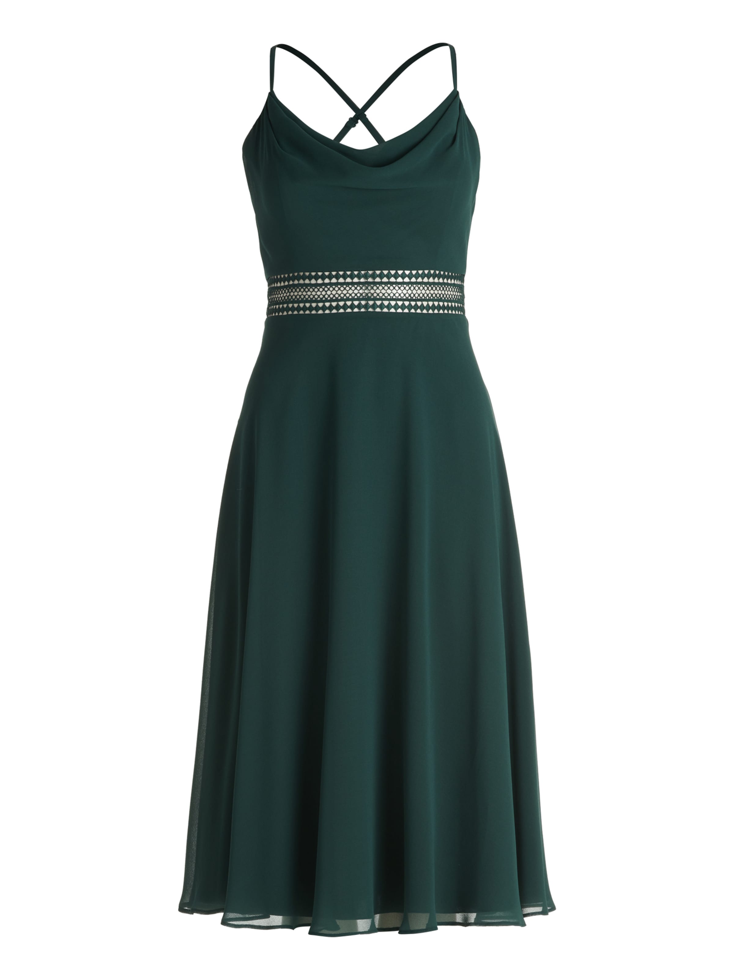 Vera Mont Cocktail Dress in Green: front