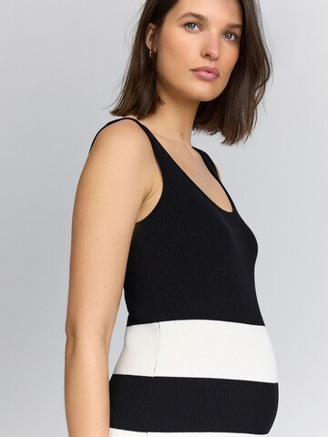 Robes en maille Next en noir