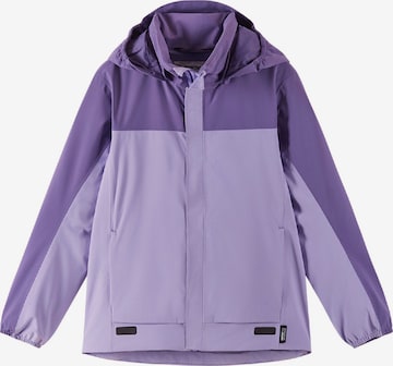 Reima Weatherproof jacket 'Salmi' in Purple: front