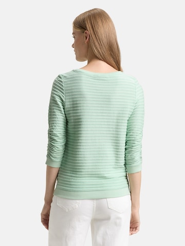 TOM TAILOR DENIM Sweatshirt in Groen