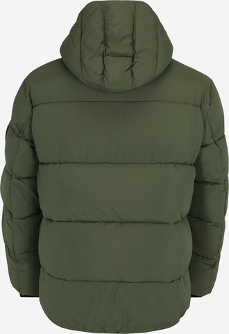 Calvin Klein Big & Tall Winter Jacket in Green