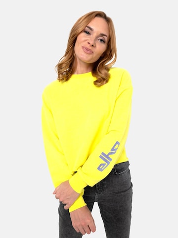 elho - Sweatshirt 'Wien' em amarelo: frente