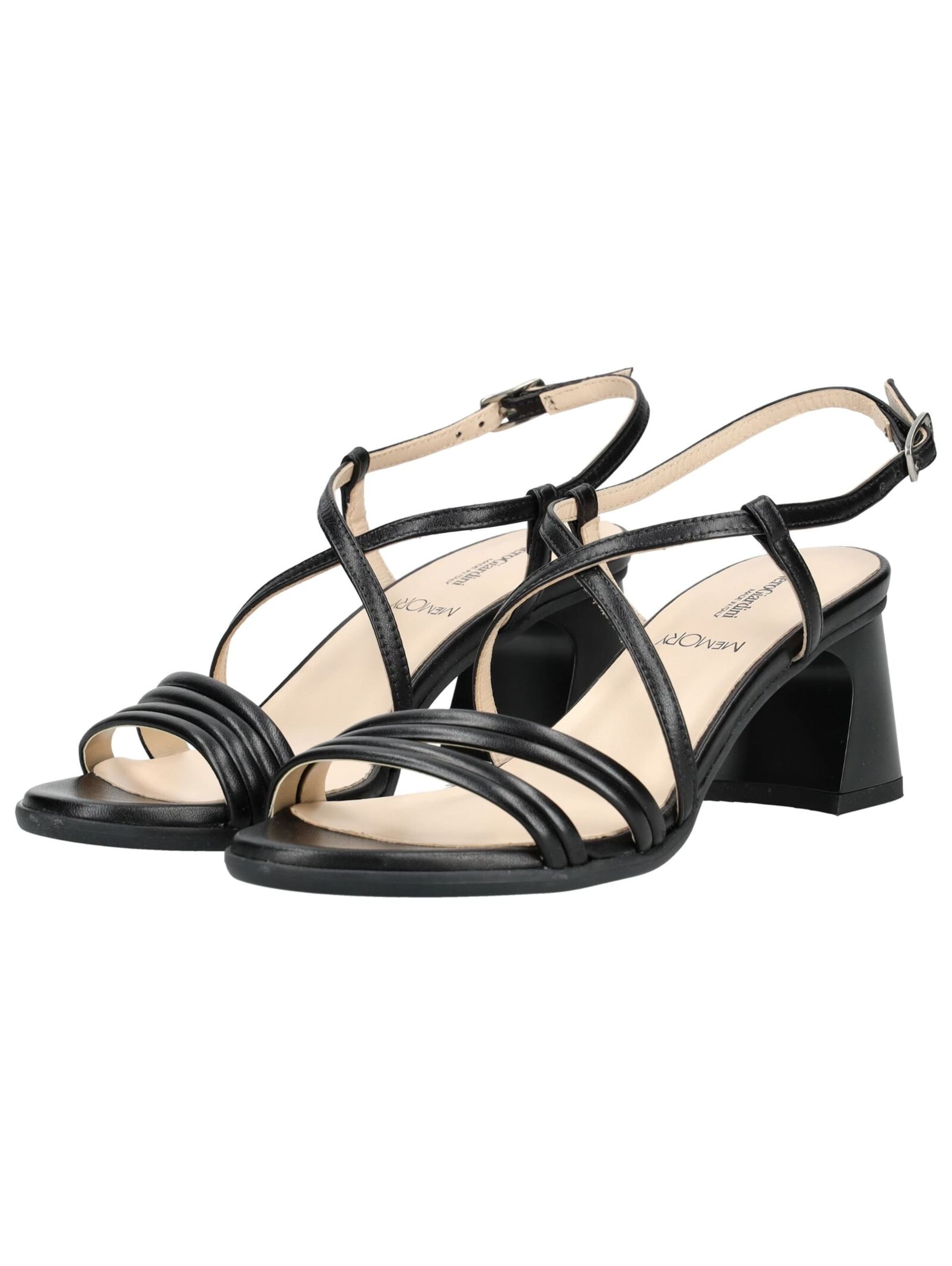 Sandales à lanières Nero Giardini en noir