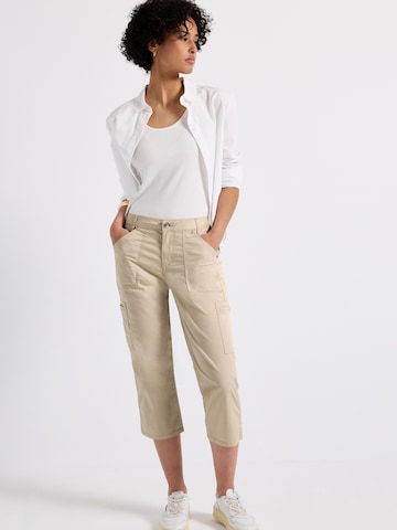 STREET ONE Slim fit Pants 'Yulius' in Beige
