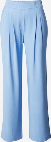b.young Regular Pleat-Front Pants 'BYDASIE' in Blue: front