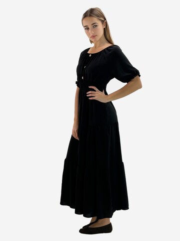 Elara Kleid in Schwarz