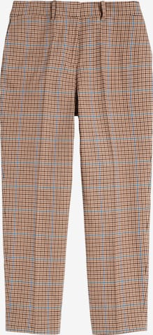Regular Pantalon à plis 'WARMAAR' ARMEDANGELS en marron : devant