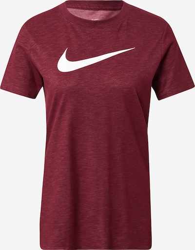 NIKE Funktsionaalne särk veinipunane / valge, Tootevaade