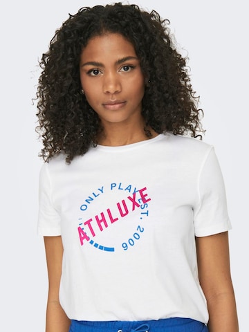 T-shirt ONLY PLAY en blanc