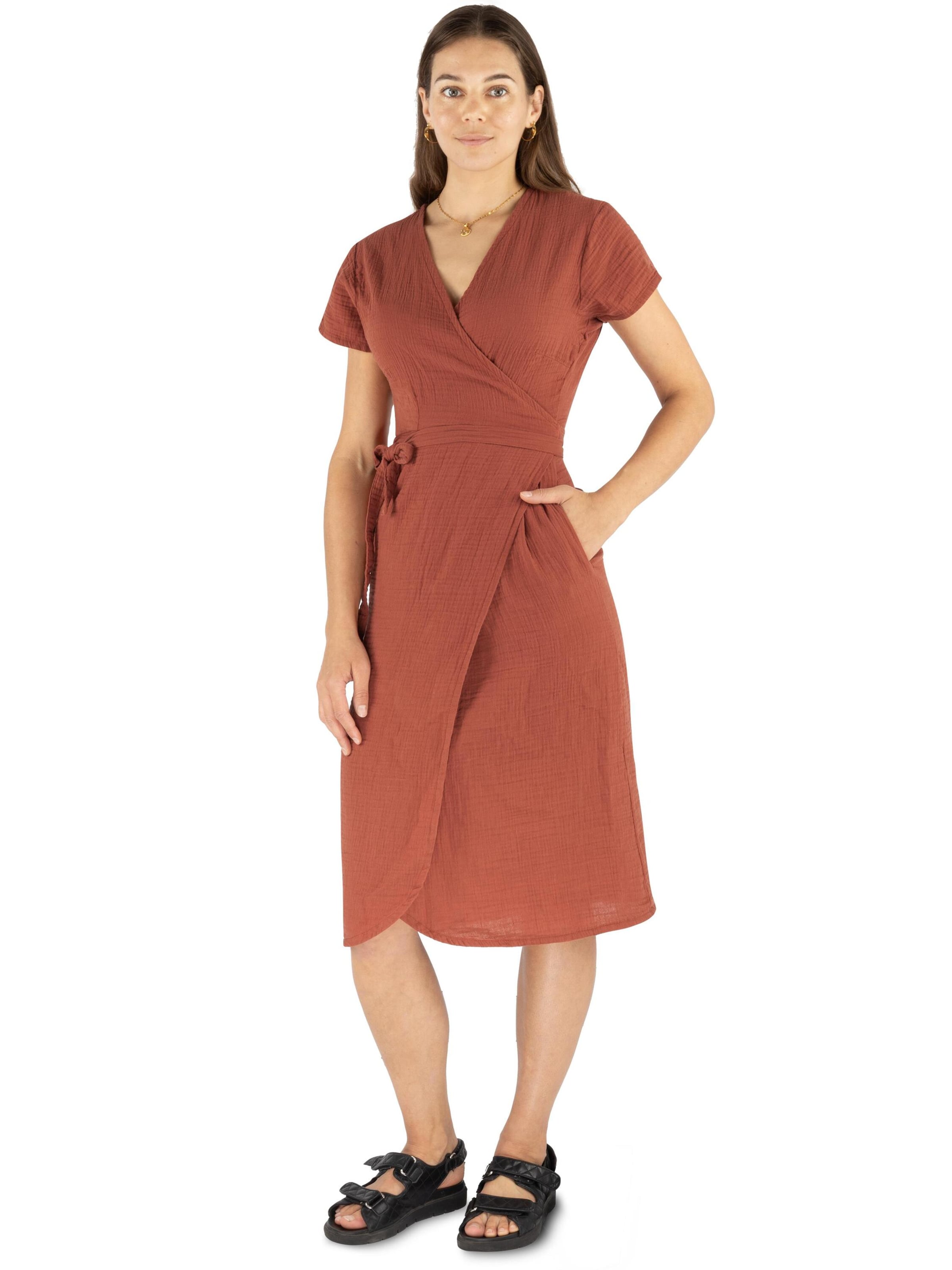 Janice Shirt dress 'Chadies' in Red