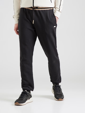 ELLESSE Tapered Trousers 'Guliana' in Black: front