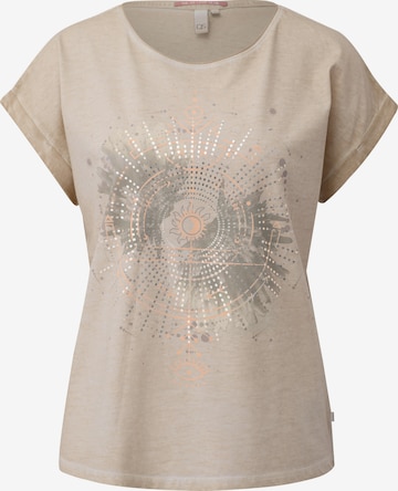 QS Shirt in Beige: front