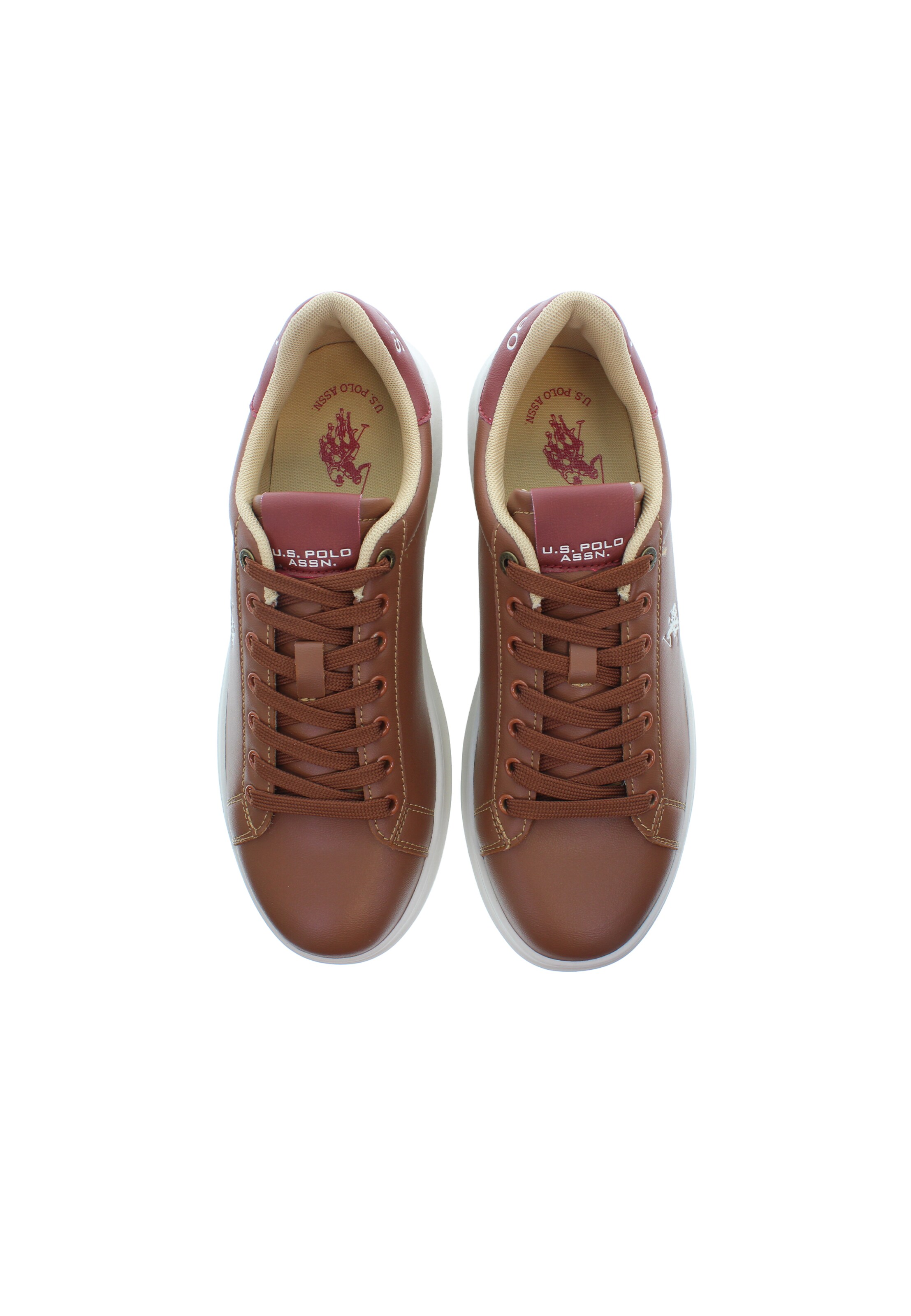 U.S. POLO ASSN. Platform trainers in Brown
