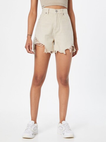 American Eagle Regular Shorts in Beige: predná strana