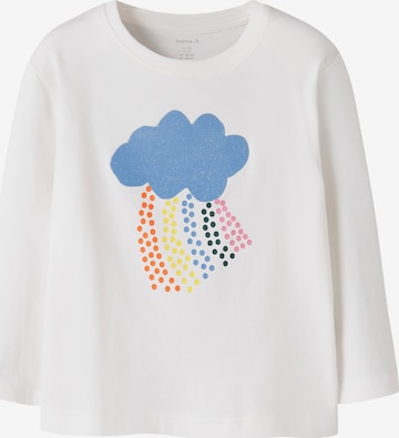 NAME IT T-shirt 'NMFLINDALI' i vit: framsida