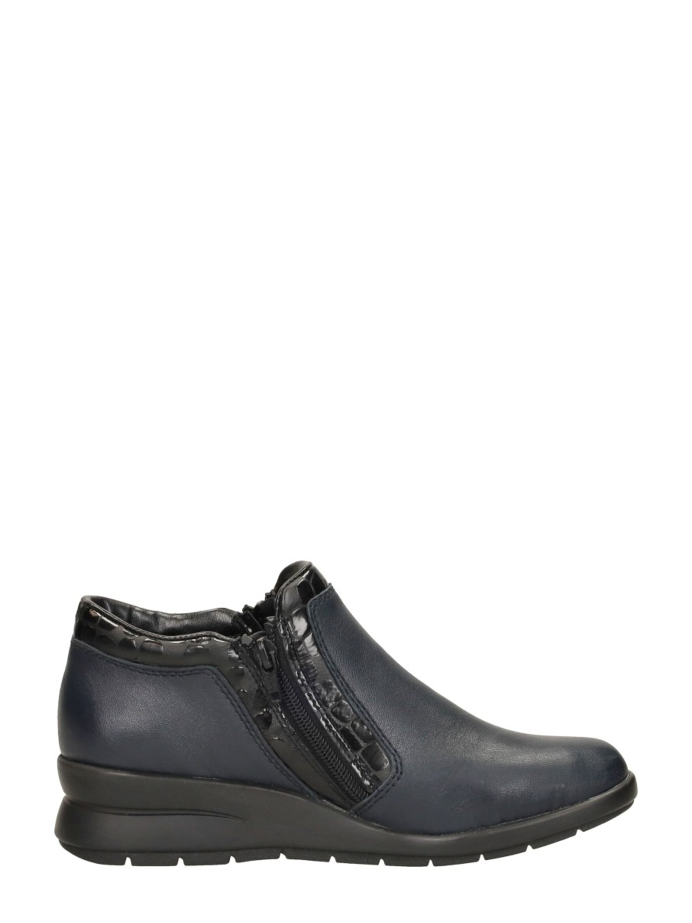Rieker Boots 'Enkellaarsjes Plat' in Blauw