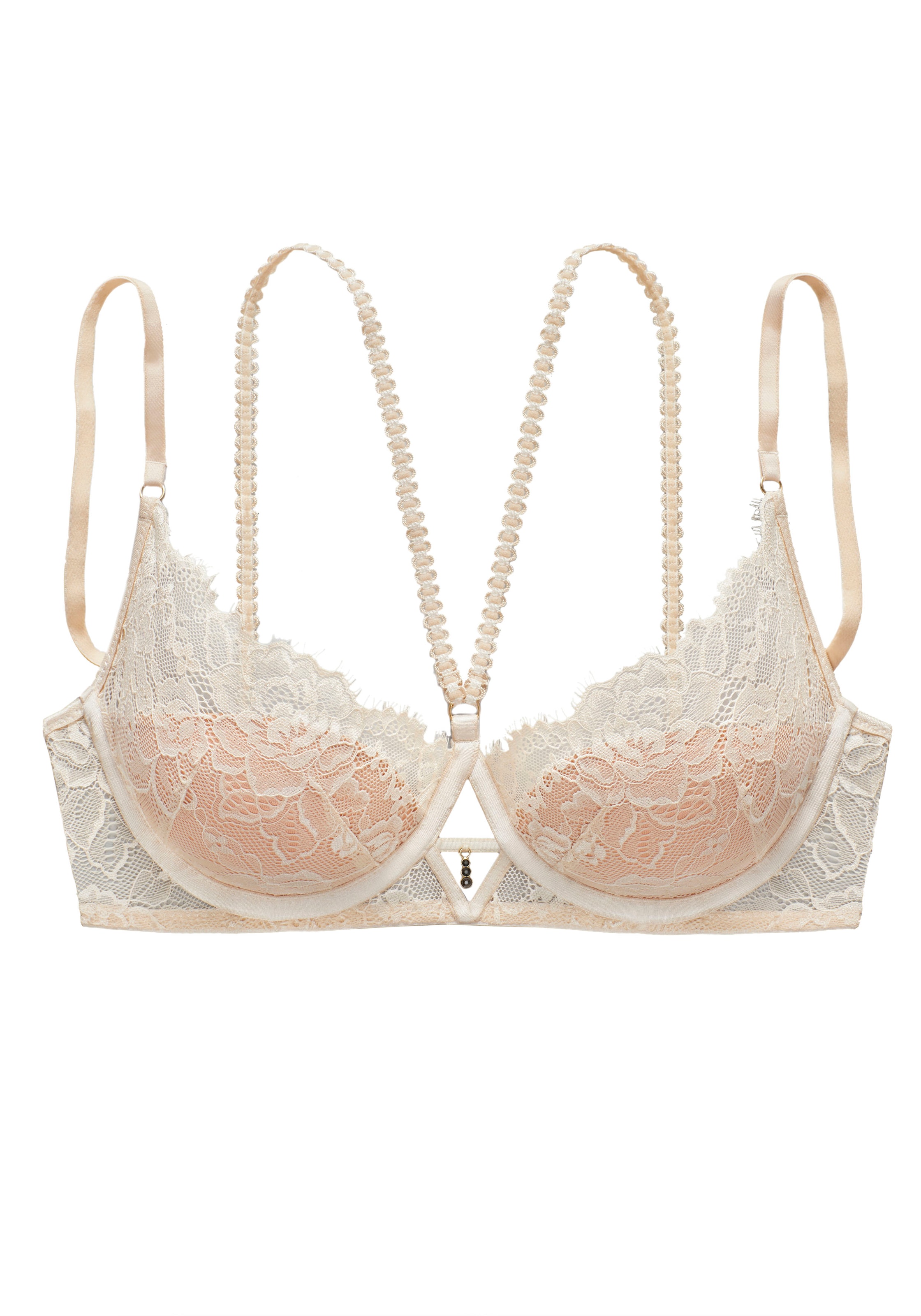 LASCANA Бюстгальтер в Белый: спереди