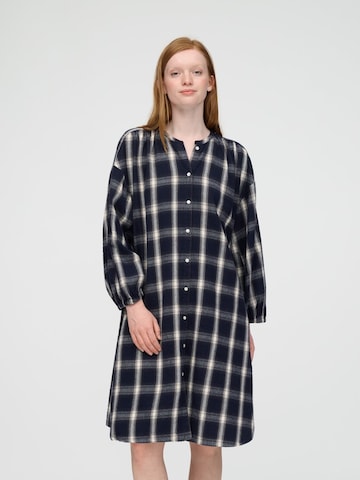 moshi moshi mind Dress ' horizon ' in Blau: Vorderseite