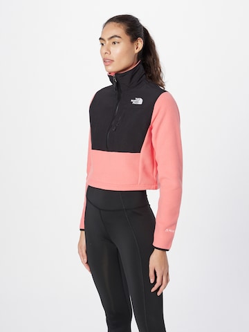 THE NORTH FACE Bluzka sportowa 'DENALI' w kolorze różowy: przód