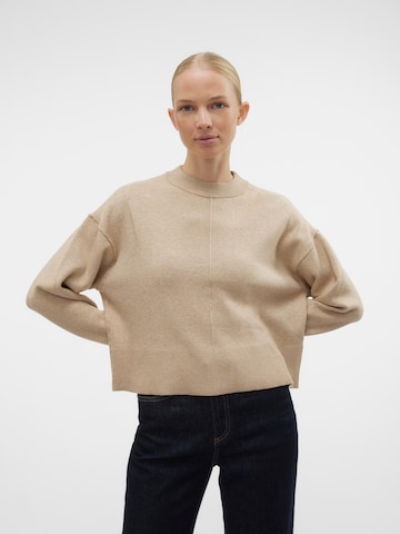 Pull-over 'GOLD LINK' VERO MODA en beige