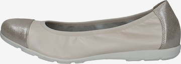 CAPRICE Ballet Flats in Beige