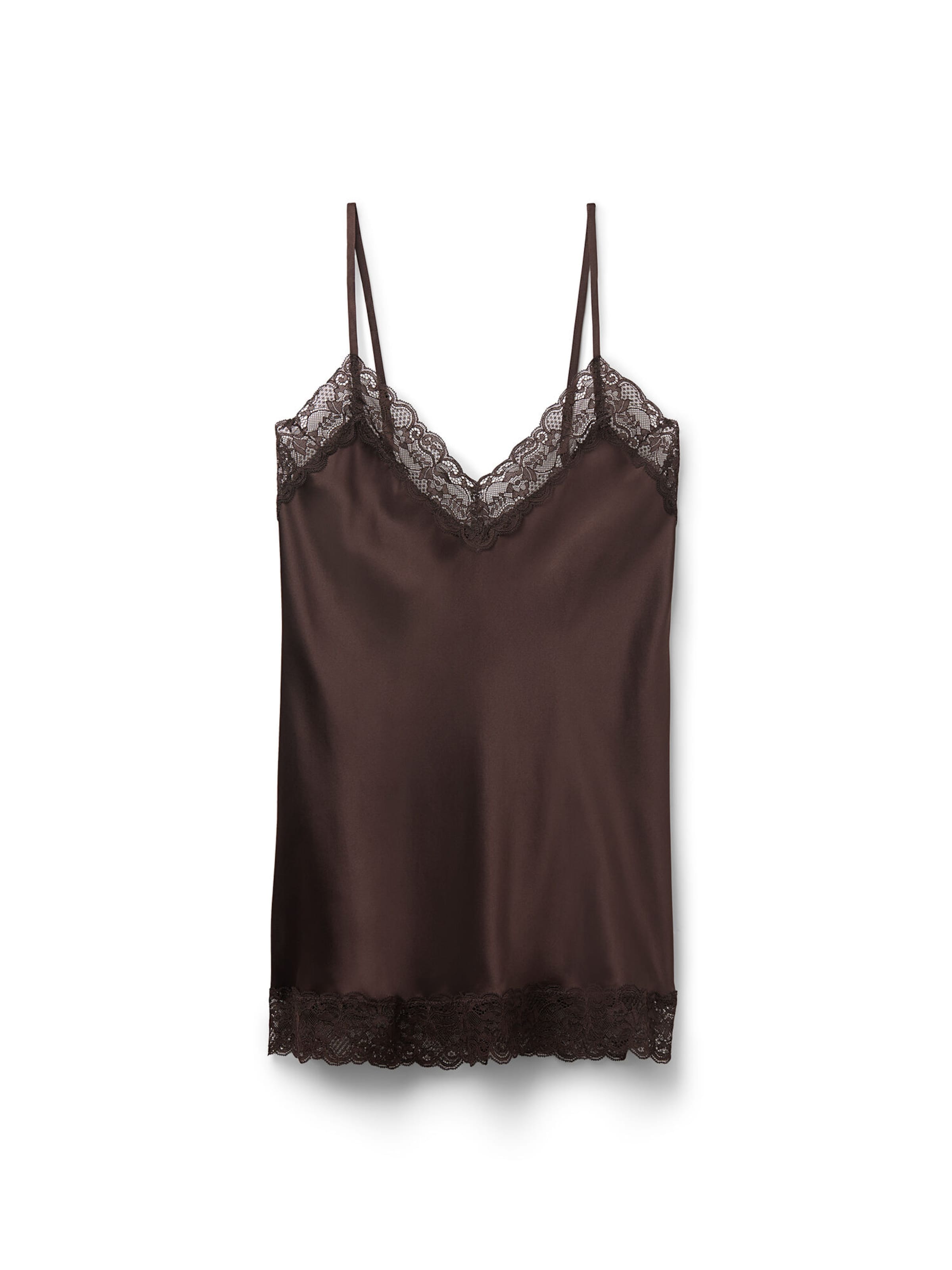 INTIMISSIMI Top in Braun: Vorderseite