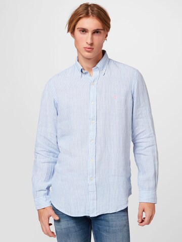 Polo Ralph Lauren Regular fit Overhemd in Blauw: voorkant