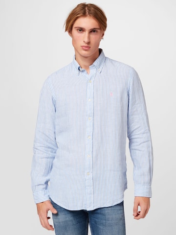 Polo Ralph Lauren Regular fit Button Up Shirt in Blue: front