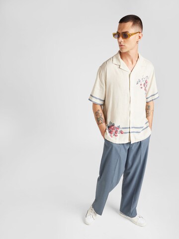 Abercrombie & Fitch Regular fit Ing - bézs