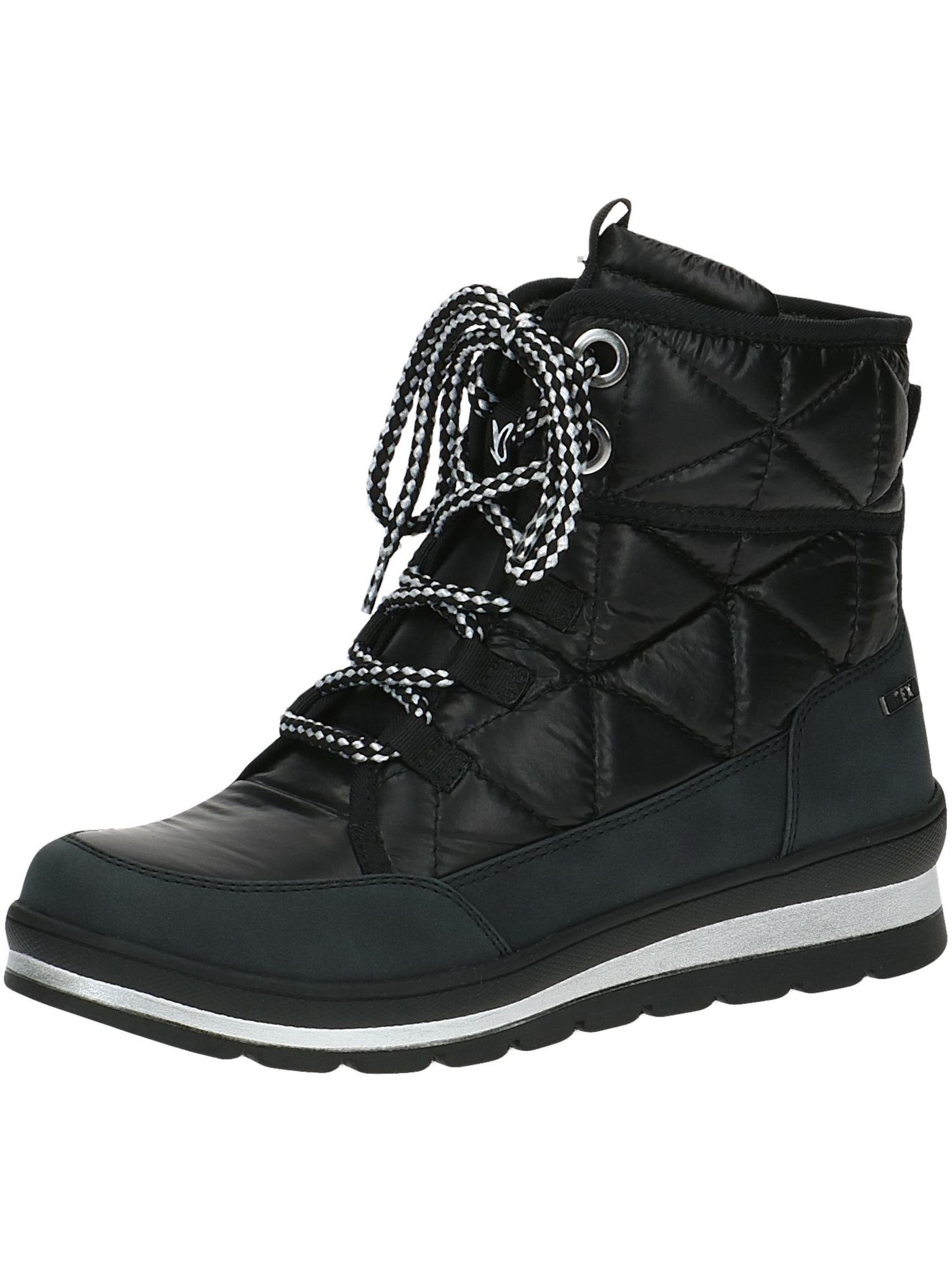 CAPRICE Stiefelette in Schwarz: Vorderseite