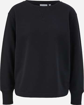 comma casual identity Sweatshirt in Black: front