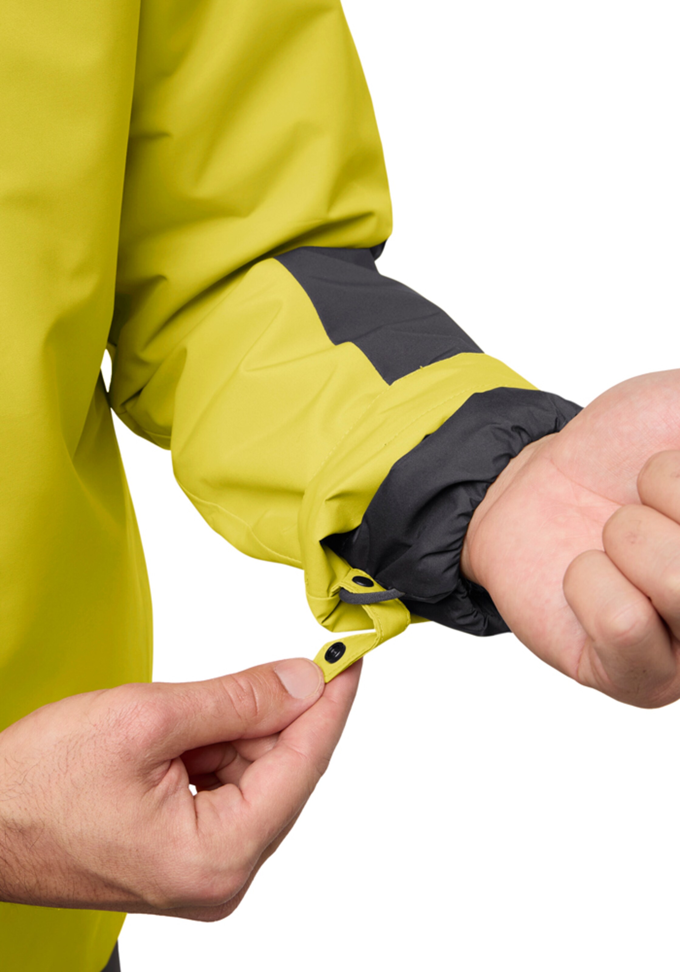 JACK WOLFSKIN Outdoor jacket 'Jasper' in Yellow