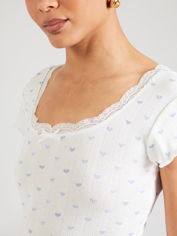 Hailys Tričko – bílá