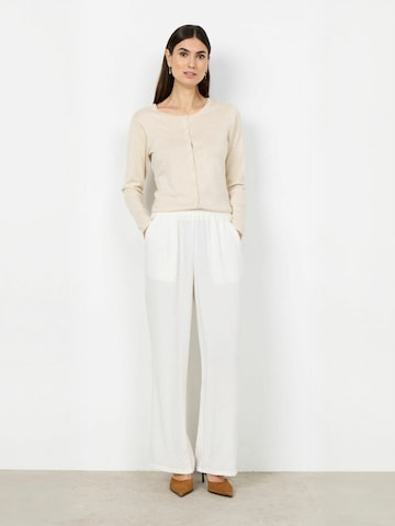 Soyaconcept - Pierna ancha Pantalón 'Radia' en blanco