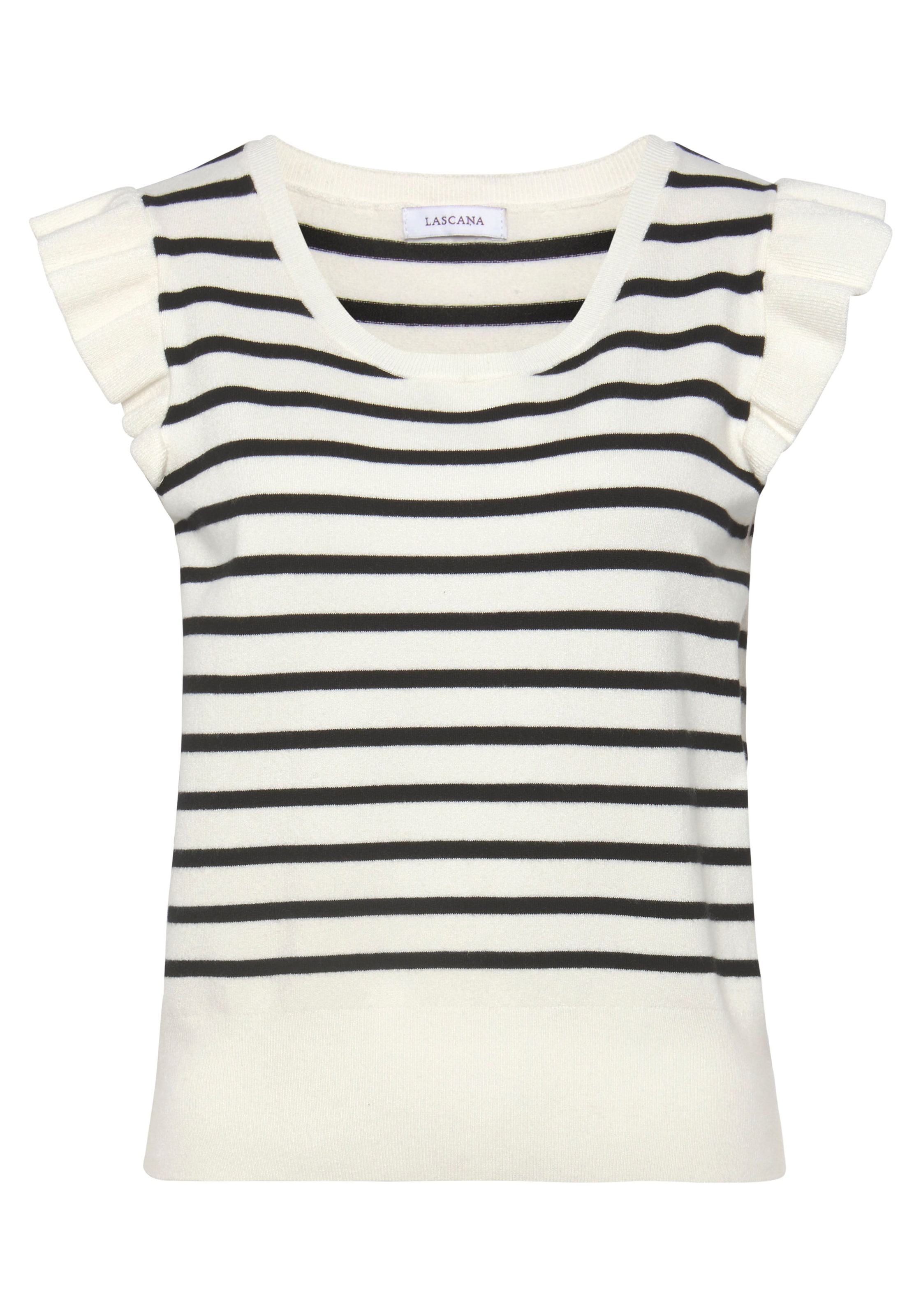 LASCANA Tröja i beige: framsida