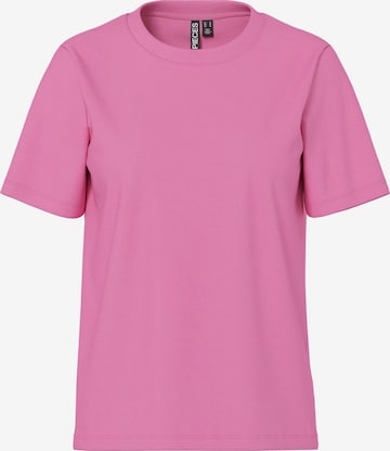 rožinė PIECES Marškinėliai 'PCRia': priekis