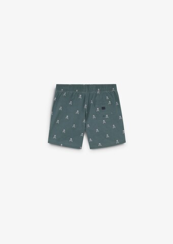 Scalpers Swimming shorts 'Skull Classic' in Green