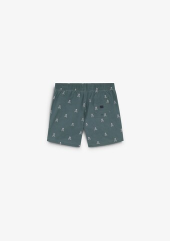 Scalpers Board Shorts 'Skull Classic' in Green