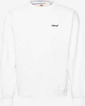 LEVI'S ® Sweatshirt 'Red Tab' in White: front
