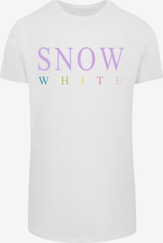 T-Shirt 'Disney Boys Snow White' F4NT4STIC en blanc : devant