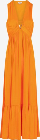 Morgan Dress in Orange: front