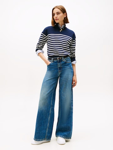 Sneaker low de la TOMMY HILFIGER pe alb