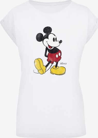 Maglietta 'Disney Mickey Mouse' F4NT4STIC di colore giallo / rosso / nero / bianco, Visualizzazione prodotti